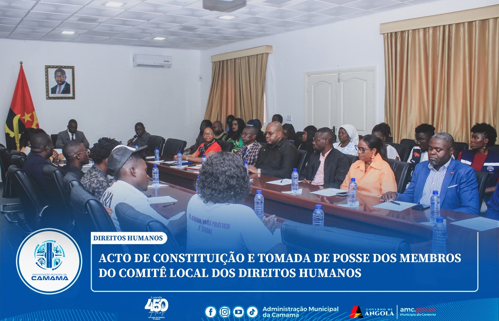 ACTO DE CONSTITUIÇÃO E TOMADA DE POSSE DOS MEMBROS DO COMITÊ LOCAL DOS DIREITOS HUMANOS