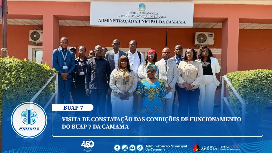 VISITA DE CONSTATAÇÃO DAS CONDIÇÕES DE FUNCIONAMENTO DO BUAP 7 DA CAMAMA